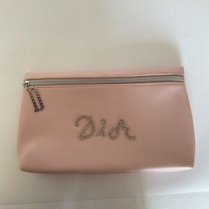 Dior Soft Pink Pouch NWOT.